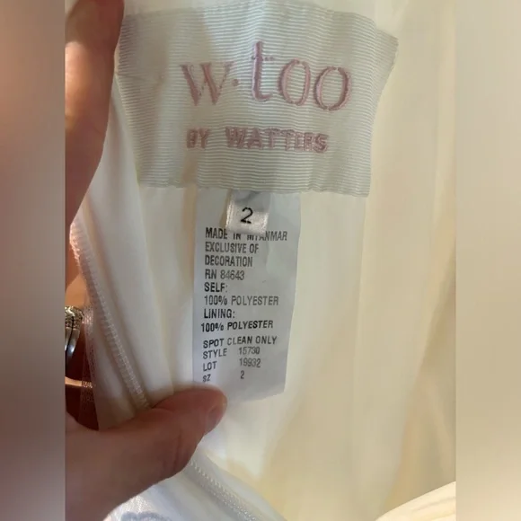 WTOO by Watters Lizbeth wedding dress - Picture 6 of 6